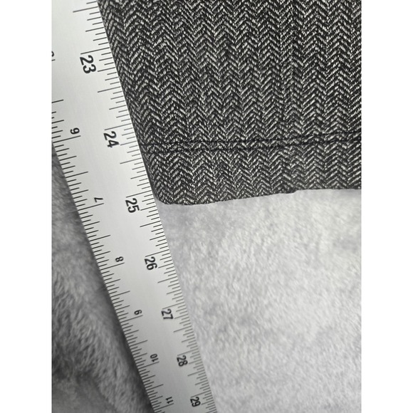 Athleta Womens Delancey Herringbone Tight Size XL Black Gray High Rise Travel - Picture 6 of 10